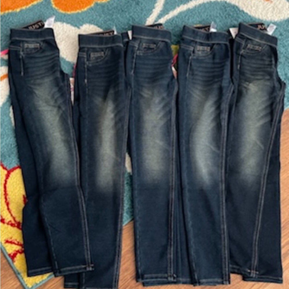 Brand new with tags! Justice size 8 slim jeggings